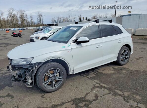 WA1G2AFY9L2061863 2020 AUDI Q5 Белый Передняя левая четверть