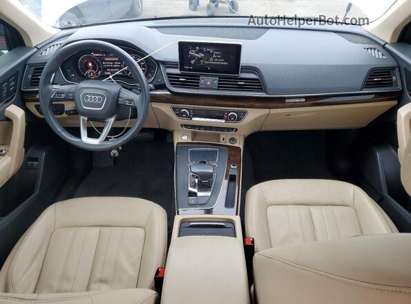 WA1G2AFY9L2061863 2020 AUDI Q5 Белый Вид панели приборов