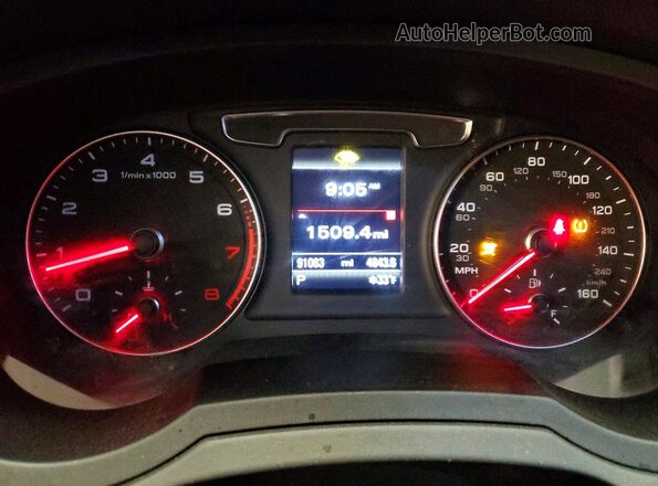 WA1GCCFS1HR004124 2017 AUDI Q3 White ხელსაწყოთა პანელის ხედი