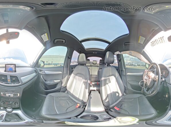 WA1GCCFS6HR015152 2017 AUDI Q3 Gray Widok naklejki z numerem VIN