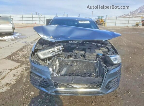WA1GCCFS6HR015152 2017 AUDI Q3 Gray Widok z przodu