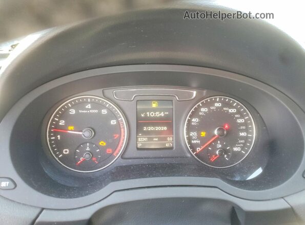 WA1GCCFS6HR015152 2017 AUDI Q3 Gray Widok zestawu wskaźników