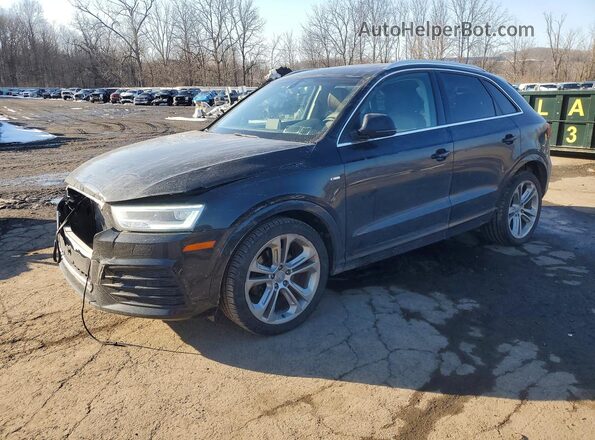 WA1GFCFS0GR003164 2016 AUDI Q3 Black Vista tres cuartos delantera izquierda