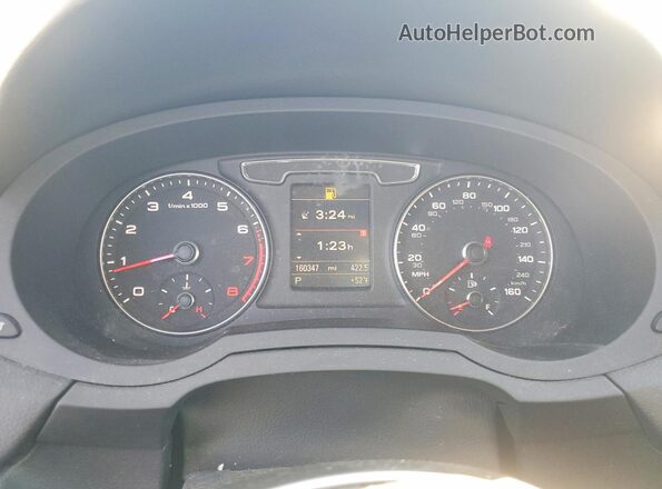 WA1GFCFS0GR003164 2016 AUDI Q3 Black Vista del cuadro de instrumentos