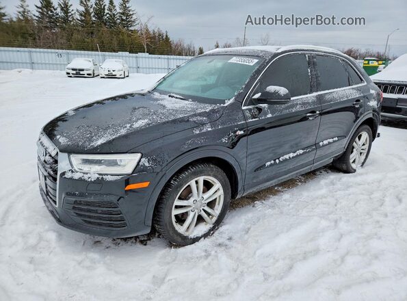 WA1GFCFS6GR009423 2016 AUDI Q3 Black Przód lewy