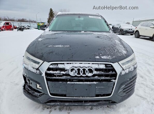 WA1GFCFS6GR009423 2016 AUDI Q3 Black Widok z przodu