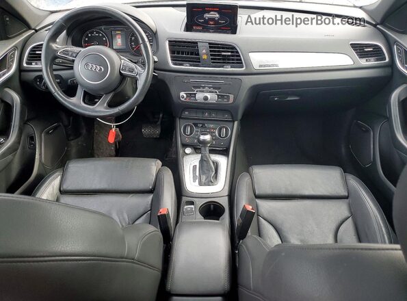 WA1GFCFS9GR024935 2016 AUDI Q3 Blue Widok deski rozdzielczej
