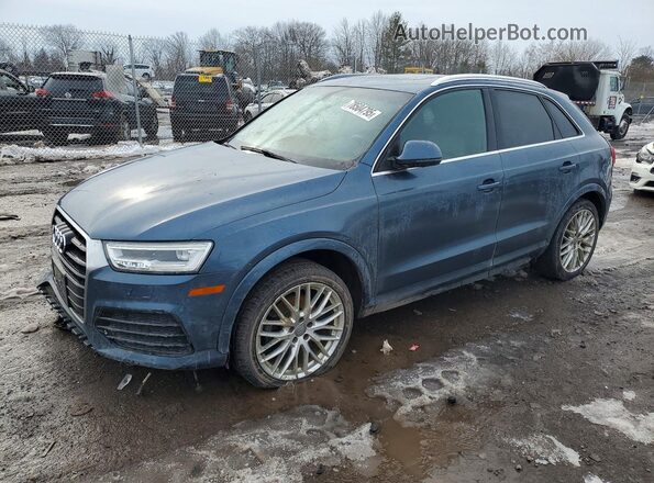 WA1GFCFS9GR024935 2016 AUDI Q3 Blue Przód lewy