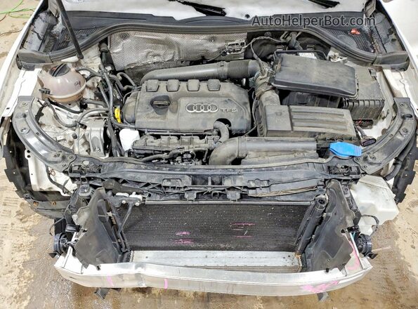 WA1HCCFS1HR013491 2017 AUDI Q3 Белый Вид подкапотного пространства