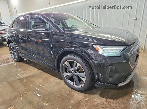 WA1J2BFZ8NP042084 2022 AUDI Q4 Black წინა მარჯვენა