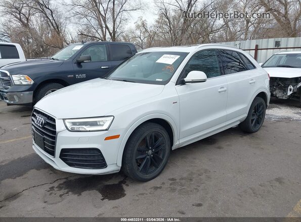 WA1JCCFS0JR010041 2018 AUDI Q3 White Передня ліва чверть