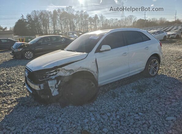 WA1JCCFS0JR030984 2018 AUDI Q3 White Передня ліва чверть