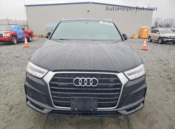 WA1JCCFS7JR025913 2018 AUDI Q3 Black Front view