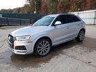 2018 Audi Q3 Premium Plus Серебряный vin: WA1JCCFS8JR006707