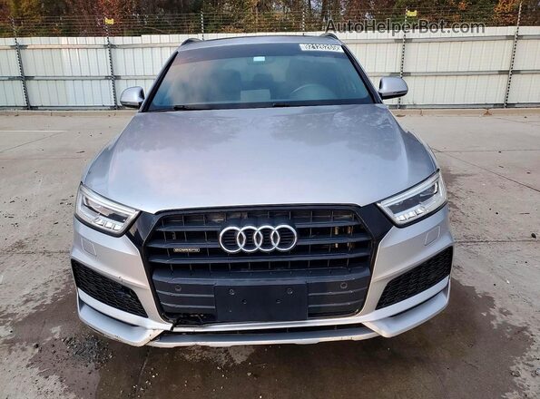 WA1JCCFS8JR006707 2018 AUDI Q3 Серебряный Вид щитка приборов