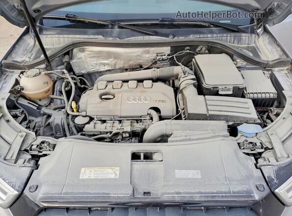WA1JCCFS8JR006707 2018 AUDI Q3 Серебряный Вид салона спереди