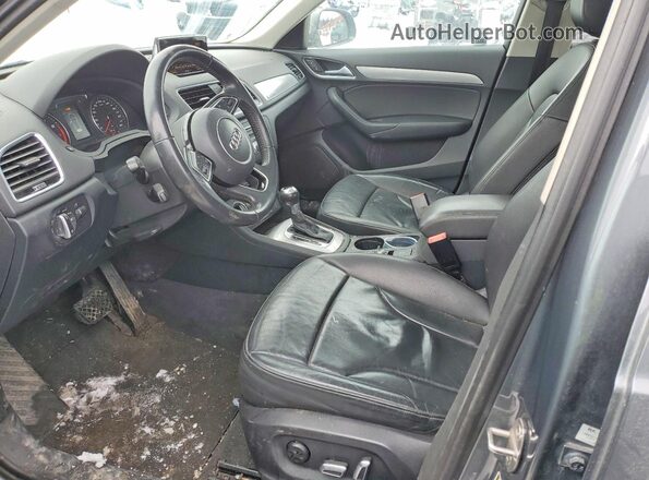 WA1JCCFS9JR006716 2018 AUDI Q3 Серый Вид салона спереди
