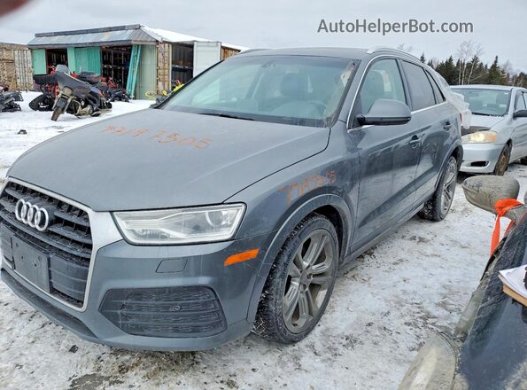 WA1JCCFS9JR006716 2018 AUDI Q3 Серый Передняя левая четверть