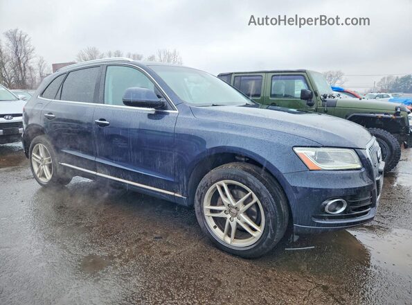 WA1L2AFP4HA045640 2017 AUDI Q5 Blue Առջևի աջ