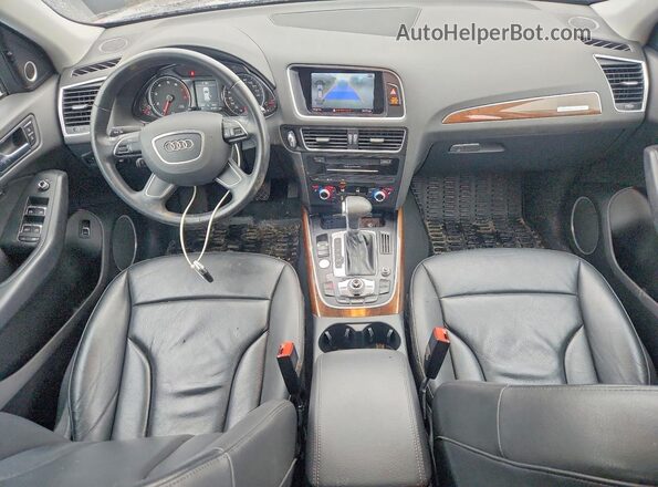 WA1L2AFP4HA045640 2017 AUDI Q5 Blue Առջևի վահանակի տեսք