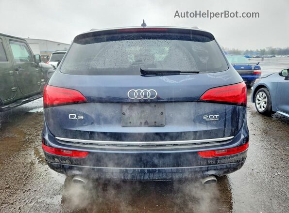 WA1L2AFP4HA045640 2017 AUDI Q5 Blue Հետևի տեսք