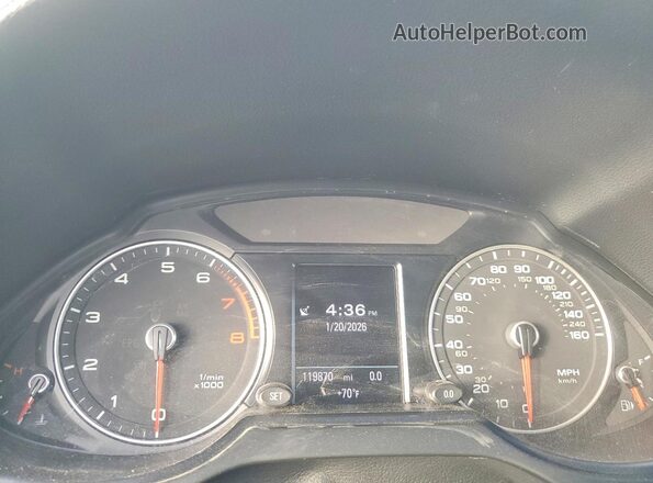 WA1L2AFP6HA003602 2017 AUDI Q5 Белый Вид щитка приборов