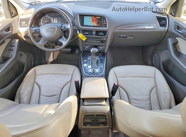 WA1L2AFPXHA060160 2017 AUDI Q5 Угольный Вид панели приборов