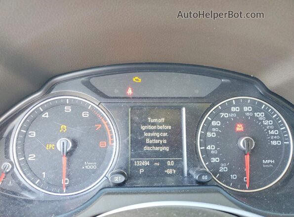 WA1L2AFPXHA060160 2017 AUDI Q5 Угольный Вид щитка приборов