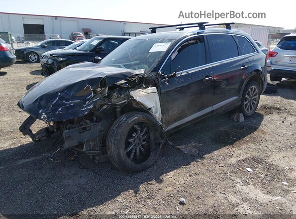WA1LAAF70JD007250 2018 AUDI Q7 Черный Передняя левая четверть