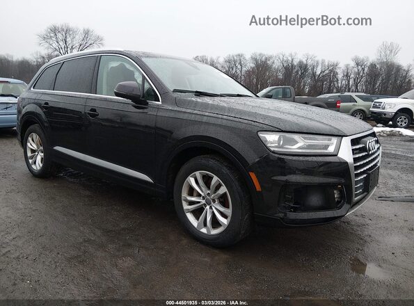 WA1LAAF70JD035324 2018 AUDI Q7 Черный Передняя правая четверть