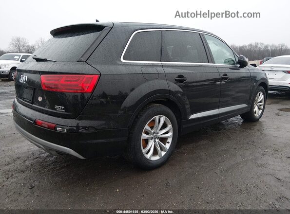 WA1LAAF70JD035324 2018 AUDI Q7 Черный Задняя правая четверть