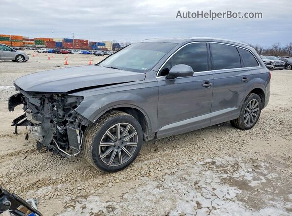WA1LAAF70KD010943 2019 AUDI Q7 Gray Przód lewy