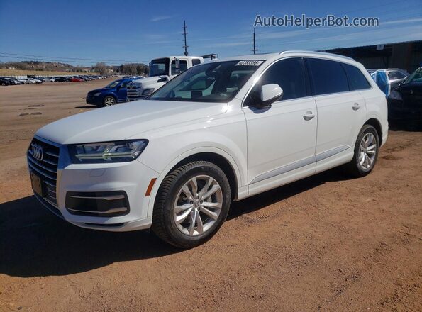 WA1LAAF70KD039035 2019 AUDI Q7 Белый Передняя левая четверть