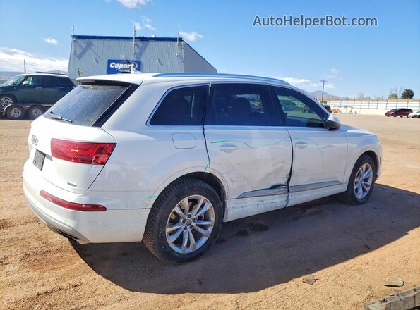 WA1LAAF70KD039035 2019 AUDI Q7 Белый Задняя правая четверть