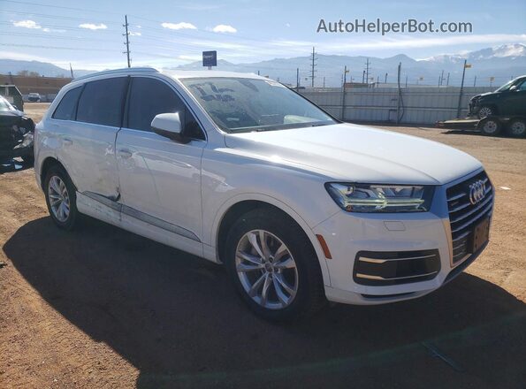 WA1LAAF70KD039035 2019 AUDI Q7 Белый Передняя правая четверть