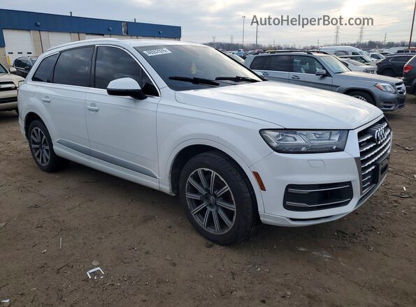 WA1LAAF73HD028197 2017 AUDI Q7 Белый Передняя правая четверть