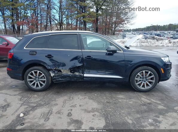 WA1LAAF73HD052127 2017 AUDI Q7 Dark Blue Вид задньої частини салону