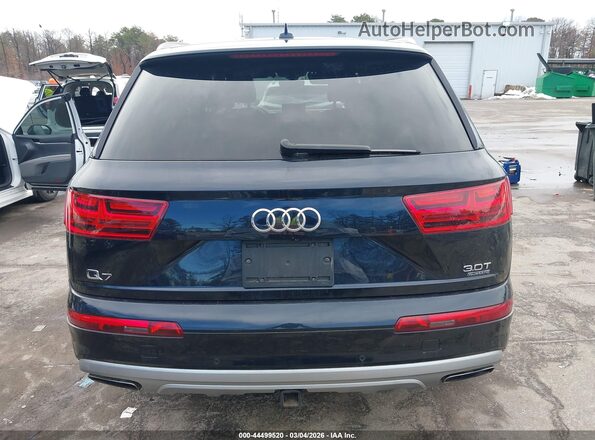 WA1LAAF73HD052127 2017 AUDI Q7 Dark Blue 