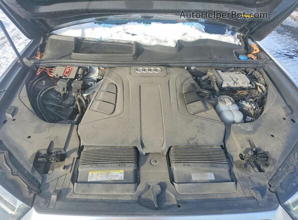 WA1LAAF73KD035402 2019 AUDI Q7 Gray Widok komory silnika