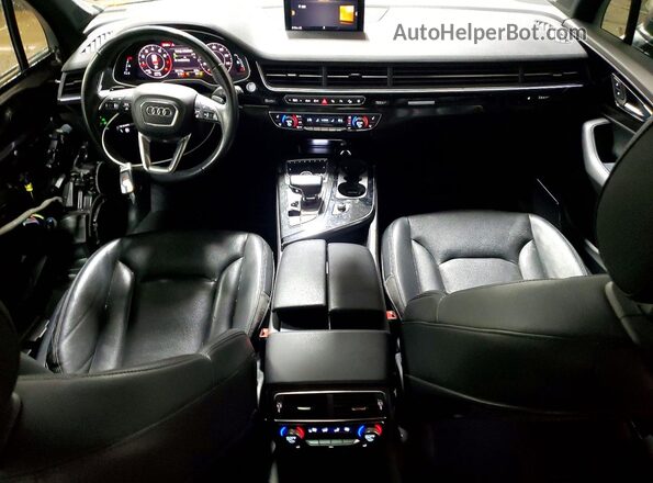WA1LAAF73KD047081 2019 AUDI Q7 Серый Вид панели приборов