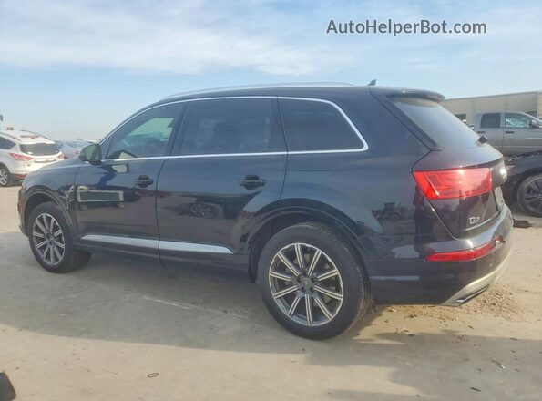 WA1LAAF75HD032378 2017 AUDI Q7 Черный Задняя левая четверть