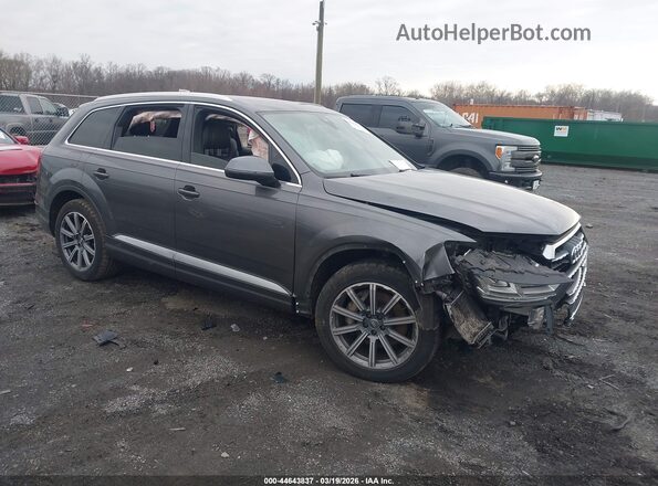 WA1LAAF75JD043578 2018 AUDI Q7 Gray Przód prawy