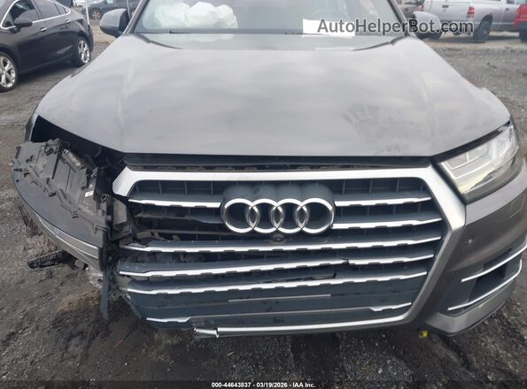 WA1LAAF75JD043578 2018 AUDI Q7 Gray Widok zestawu wskaźników