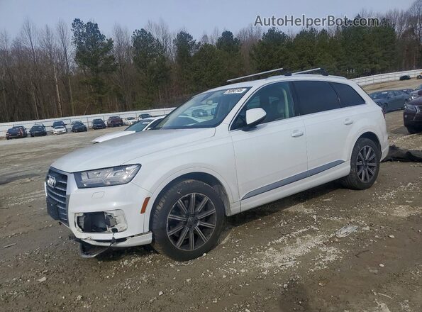 WA1LAAF78HD008138 2017 AUDI Q7 Белый Передняя левая четверть