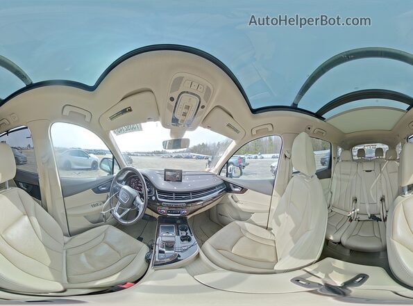 WA1LAAF78HD008138 2017 AUDI Q7 Белый Вид наклейки с VIN-кодом