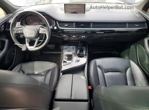 WA1LAAF79HD015471 2017 AUDI Q7 Черный Вид панели приборов