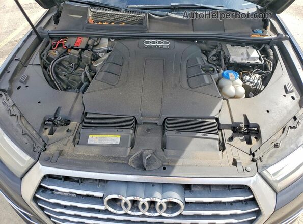 WA1LAAF79HD015471 2017 AUDI Q7 Черный Вид подкапотного пространства