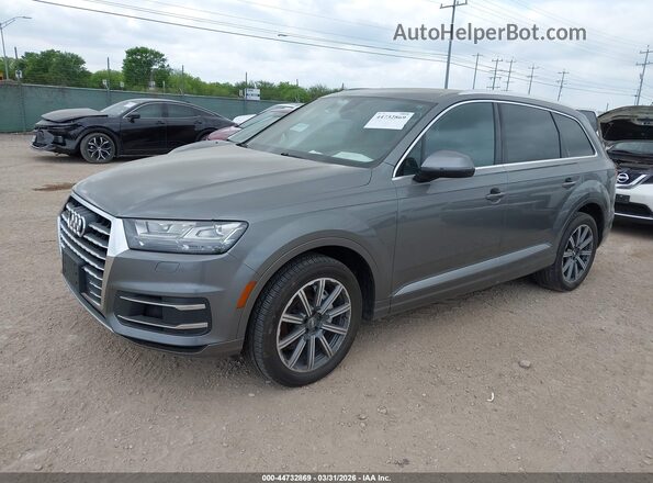 WA1LAAF7XHD018444 2017 AUDI Q7 Серый Передняя левая четверть