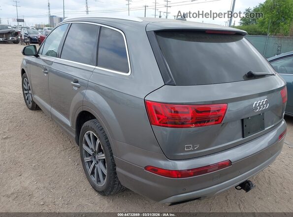 WA1LAAF7XHD018444 2017 AUDI Q7 Серый Задняя левая четверть