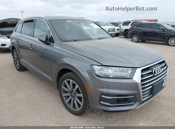 WA1LAAF7XHD018444 2017 AUDI Q7 Серый Передняя правая четверть
